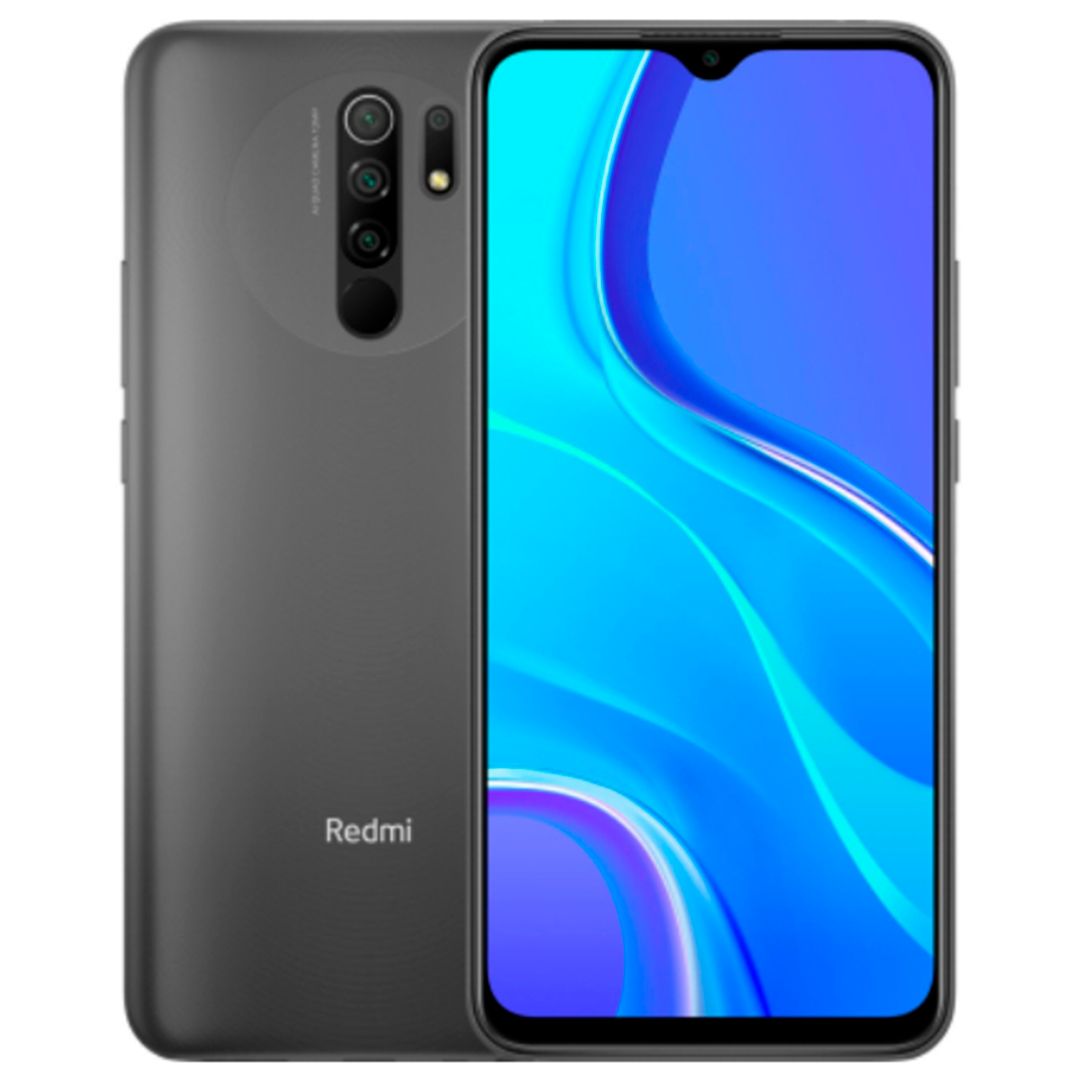 Смартфон Xiaomi Redmi 9, 6,53", 3G, 32 Гб, поддержка двух SIM-карт, серый (carbon grey) / Смартфоны и мобильные телефоны