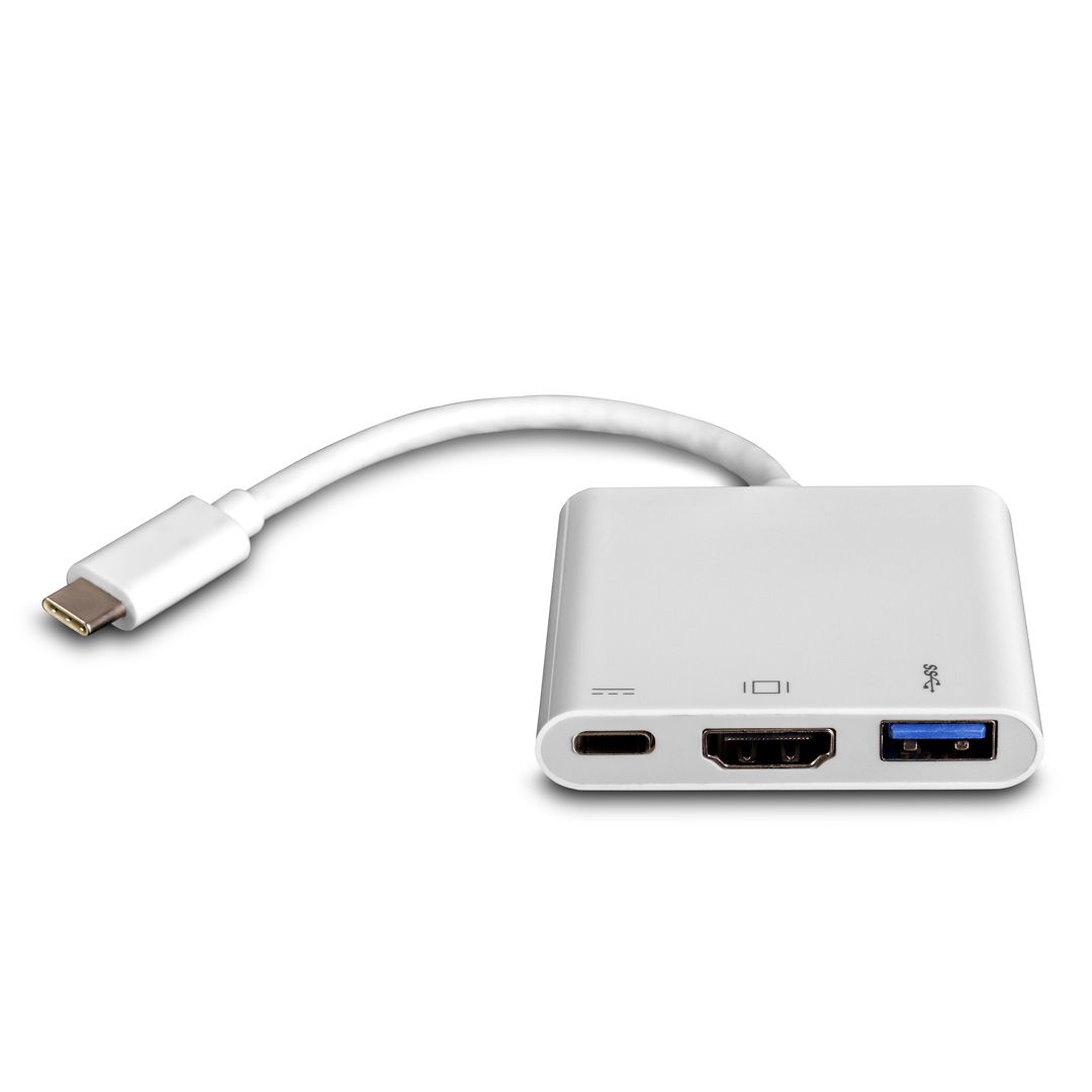 Многопортовый цифровой AV-адаптер, SHIP US217-B, 3 порта, USB-C 3.1, белый / Интерфейсные кабели №2 oe.kz Многопортовый цифровой AV-адаптер, SHIP US217-B, 3 порта, USB-C 3.1, белый / Интерфейсные кабели №2