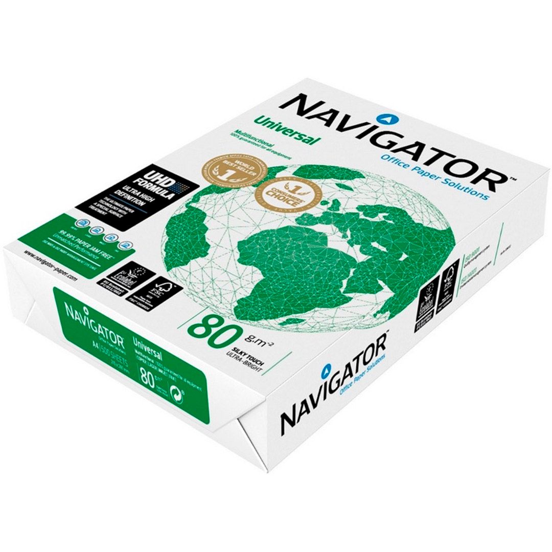 Бумага Navigator Universal, А4, 80 гр/м2, 500 листов в пачке / Бумага офисная А4 №2