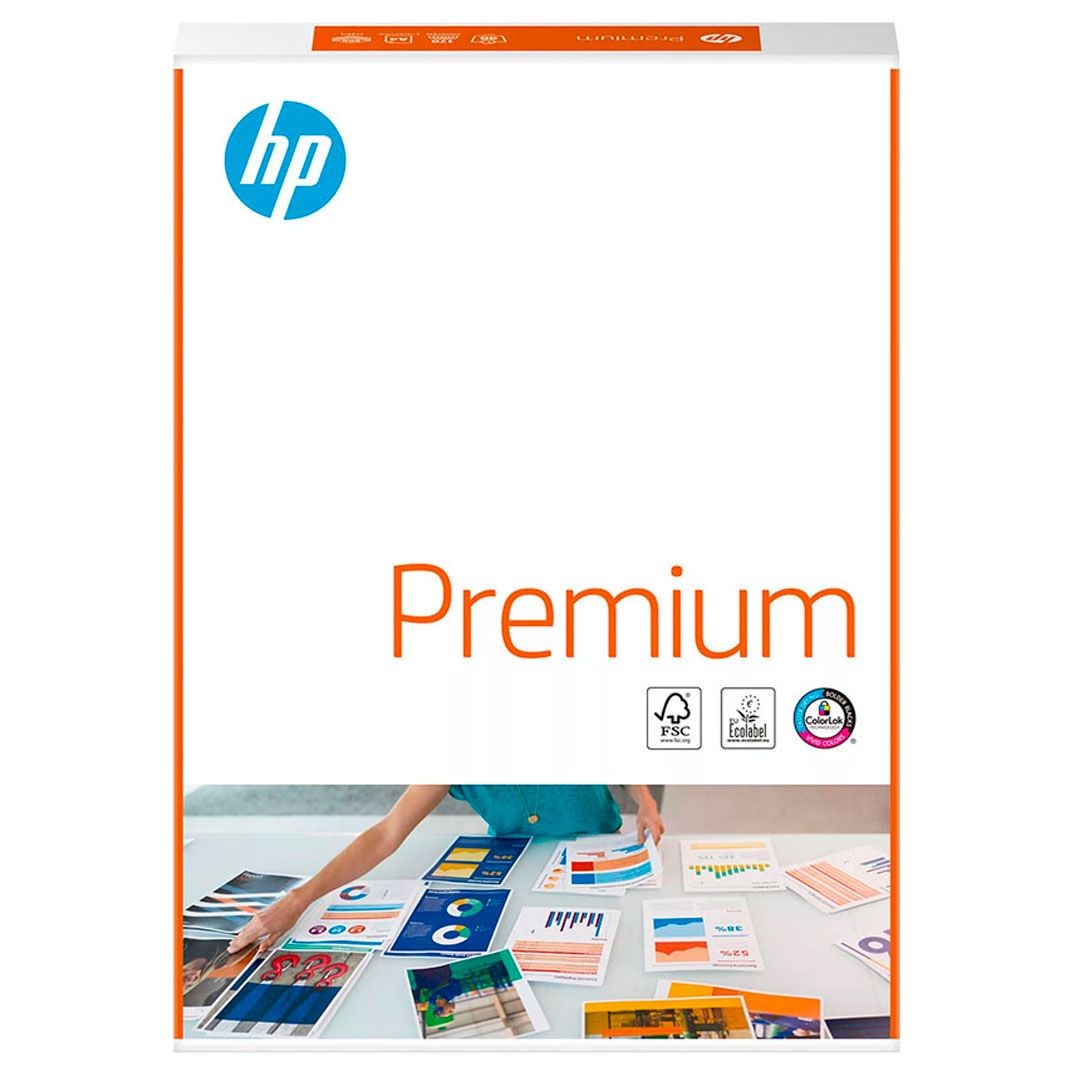 Бумага HP Premium, А4, 80 гр/м2, 500 листов в пачке / Бумага офисная А4