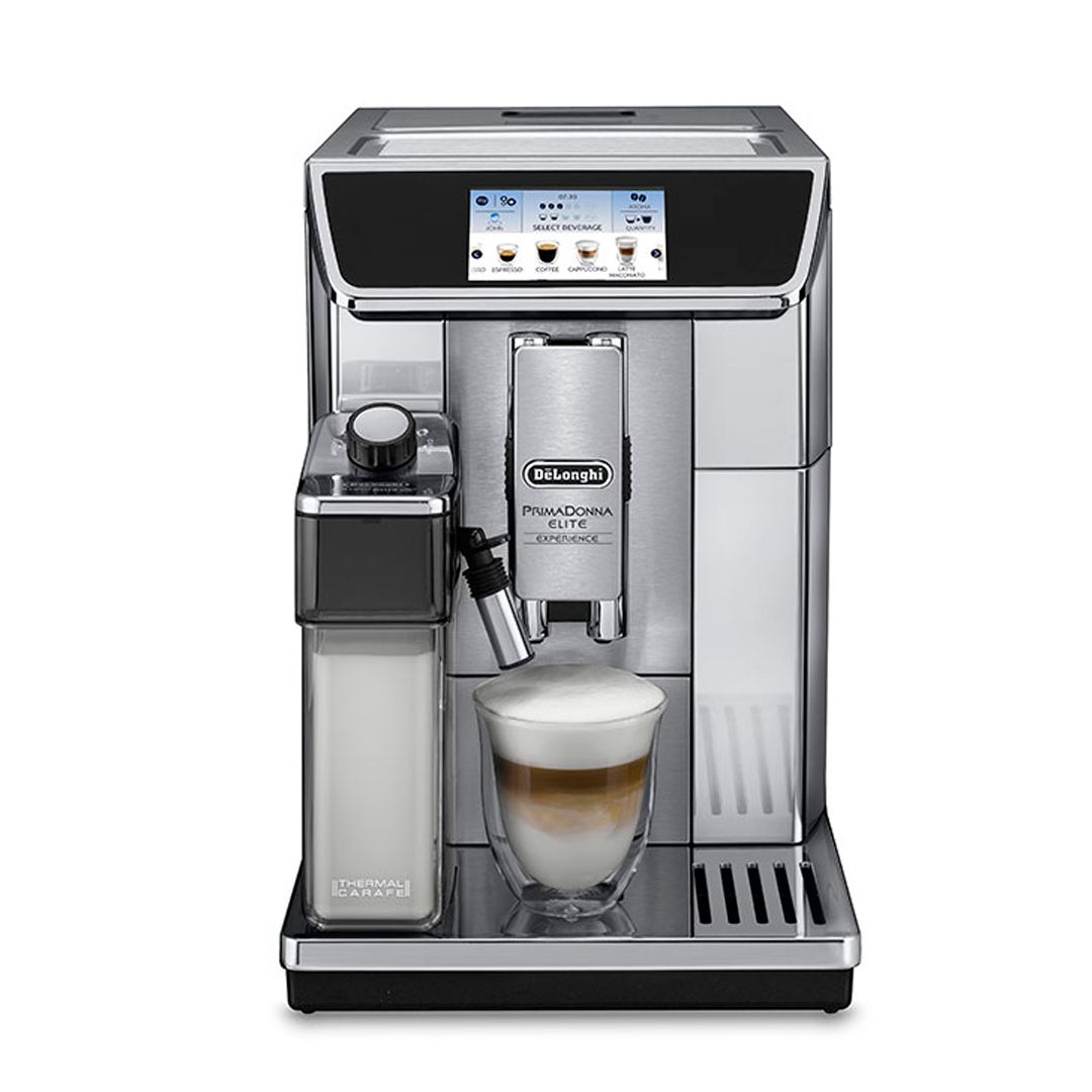Кофемашина DeLonghi ECAM 650.85MS, зерновой и молотый, металл/пластик / Кофемашины	
