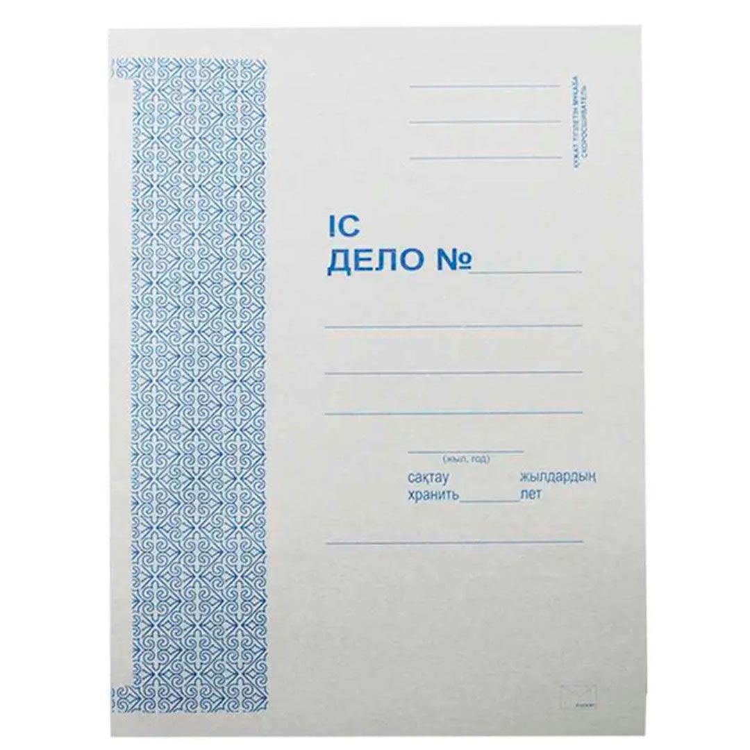 Папка-скоросшиватель Kuvert, картон немелованный, А4 формат, 260 гр, белая / Скоросшиватели картонные