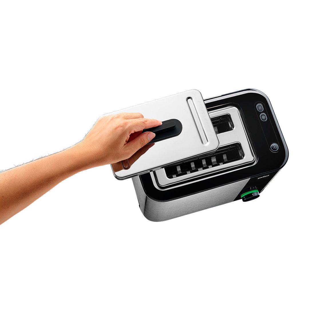 Тостер Braun HT5000 BK, 1000 Вт, черный / Прочая кухонная техника №5