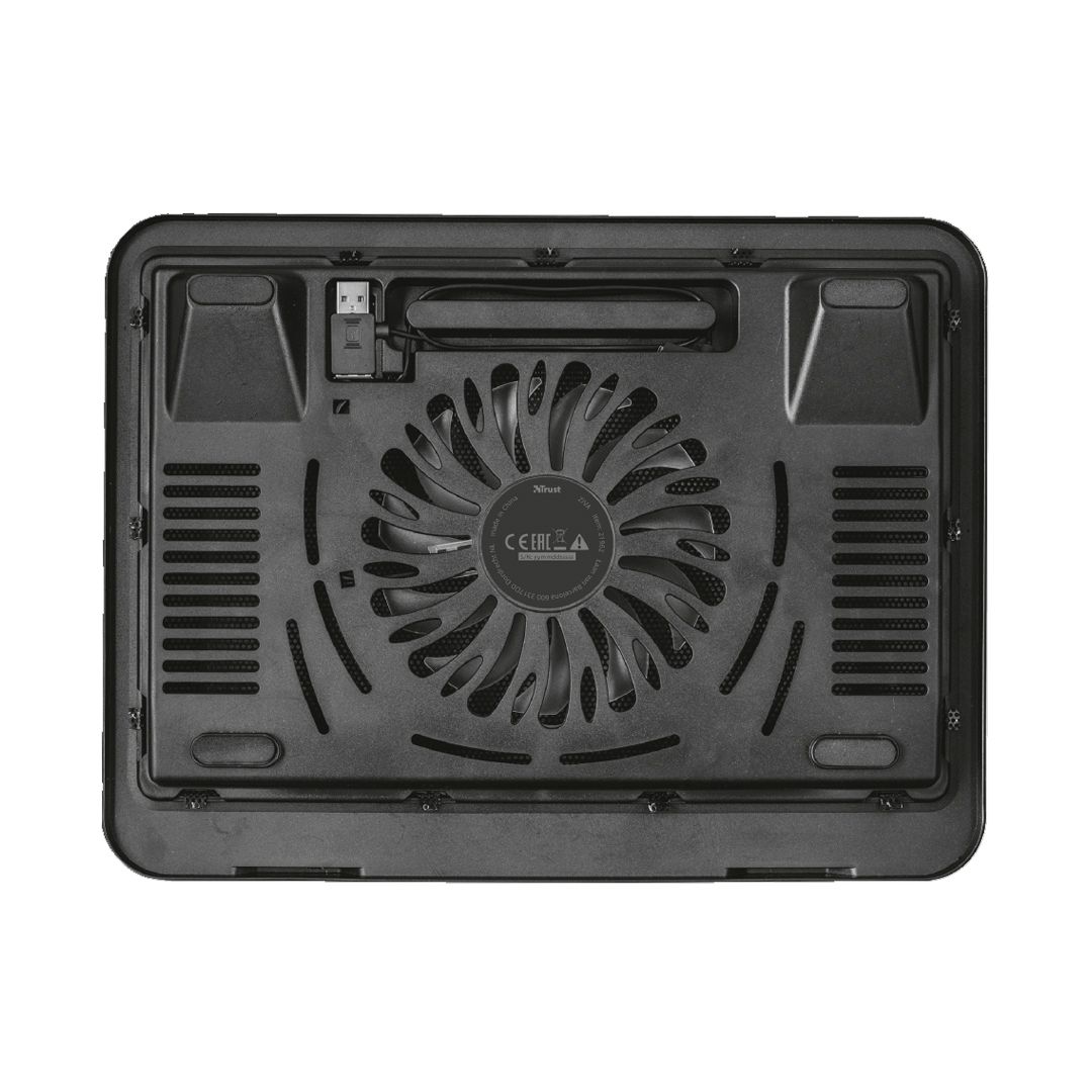 Подставка для ноутбука Trust Ziva Laptop Cooling Stand, USB порт, 16", черная / Подставки для ноутбуков №4