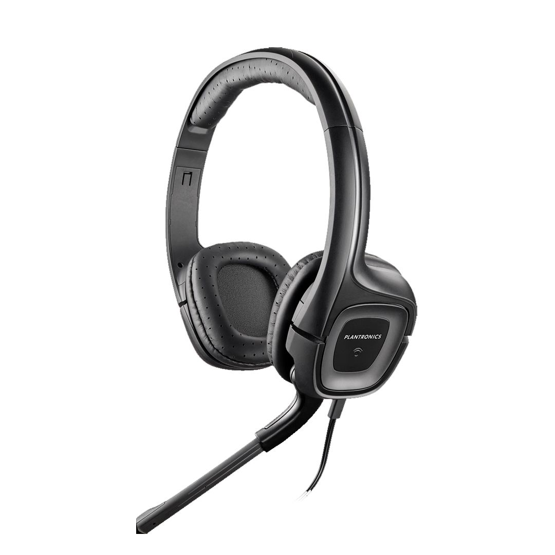 Гарнитура Plantronics Audio 355, диапазон частот 20-20000 Гц, черная / Гарнитуры №2