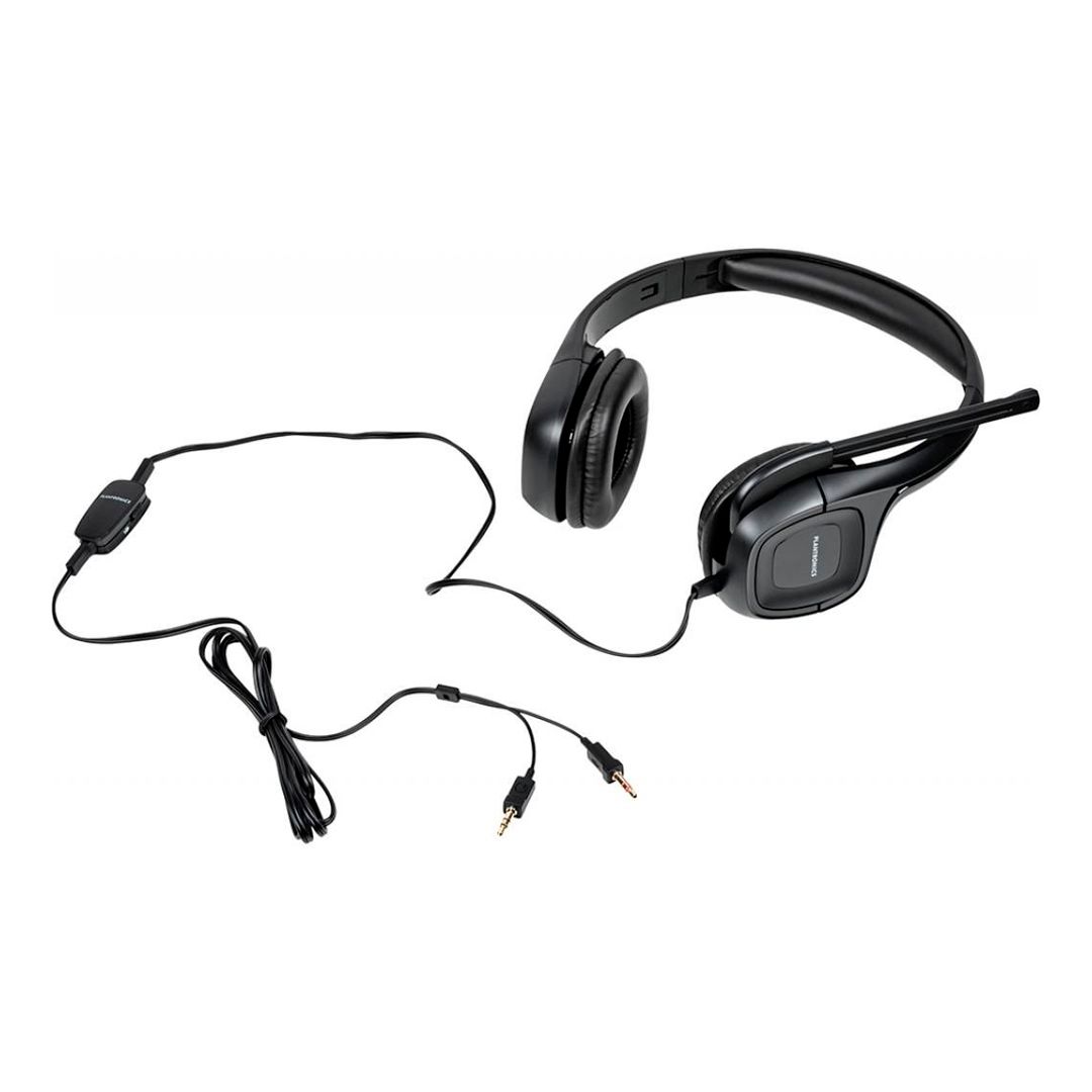 Гарнитура Plantronics Audio 355, диапазон частот 20-20000 Гц, черная / Гарнитуры №3