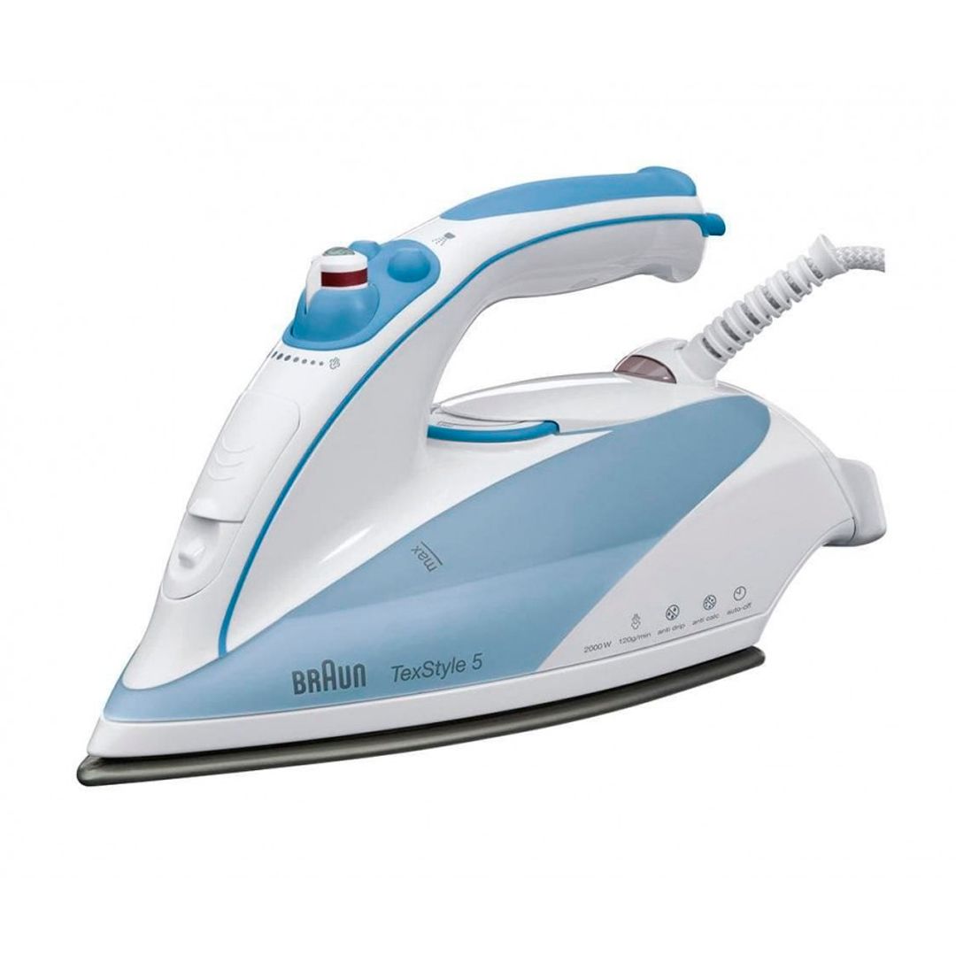 Утюг Braun TS525A, мощность 2000 Вт, резервуар 300 мл, Eloxal подошва / Уход за одеждой