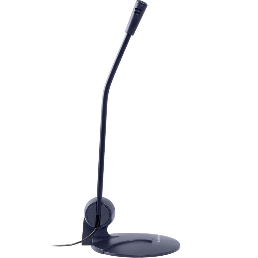 Микрофон настольный Defender MIC-117, 1,8 м, черный / Веб-камеры №3