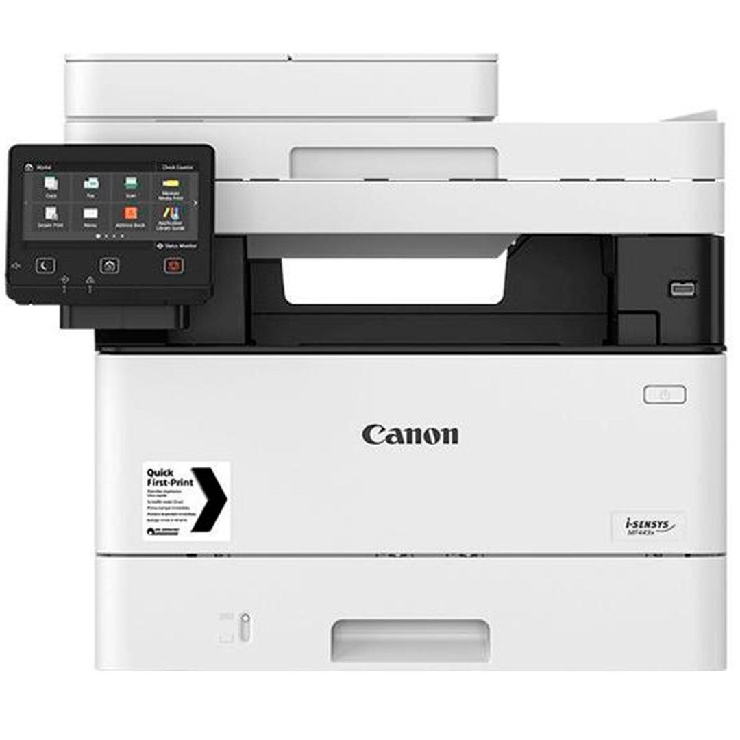 МФУ лазерное Canon i-SENSYS MF445dw (печать, сканер, копир, факс), А4, 38 стр/мин, USB 2.0, Wi-Fi / Лазерные монохромные