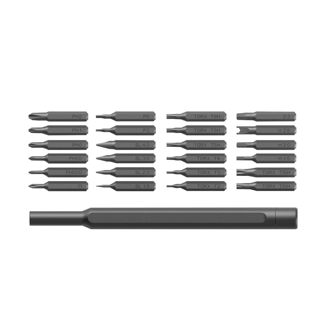Набор отверток Xiaomi Mijia Wiha Screwdriver, 24 насадок, серый / Измерительный инструмент №3