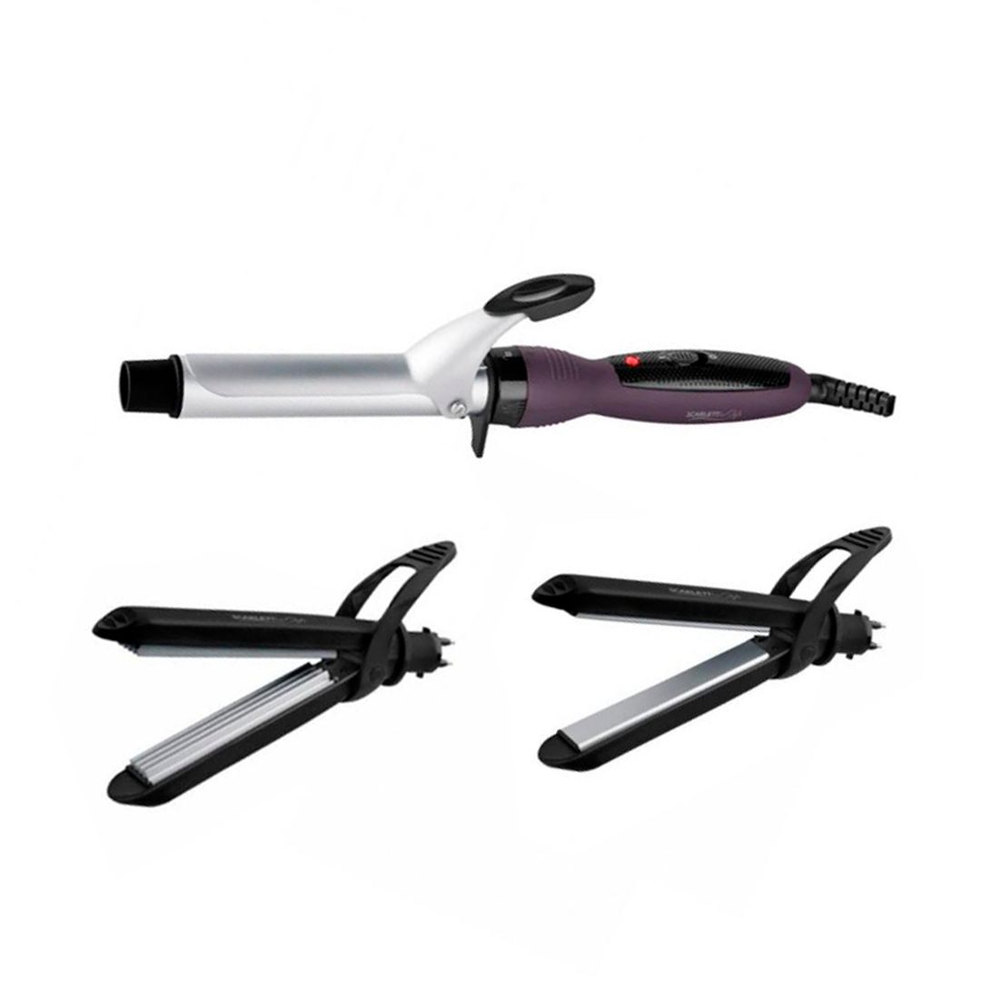 Мультистайлер для волос 3 в 1 Scarlett SC-HS60045, фиолетовый / null oe.kz Мультистайлер для волос 3 в 1 Scarlett SC-HS60045, фиолетовый / null