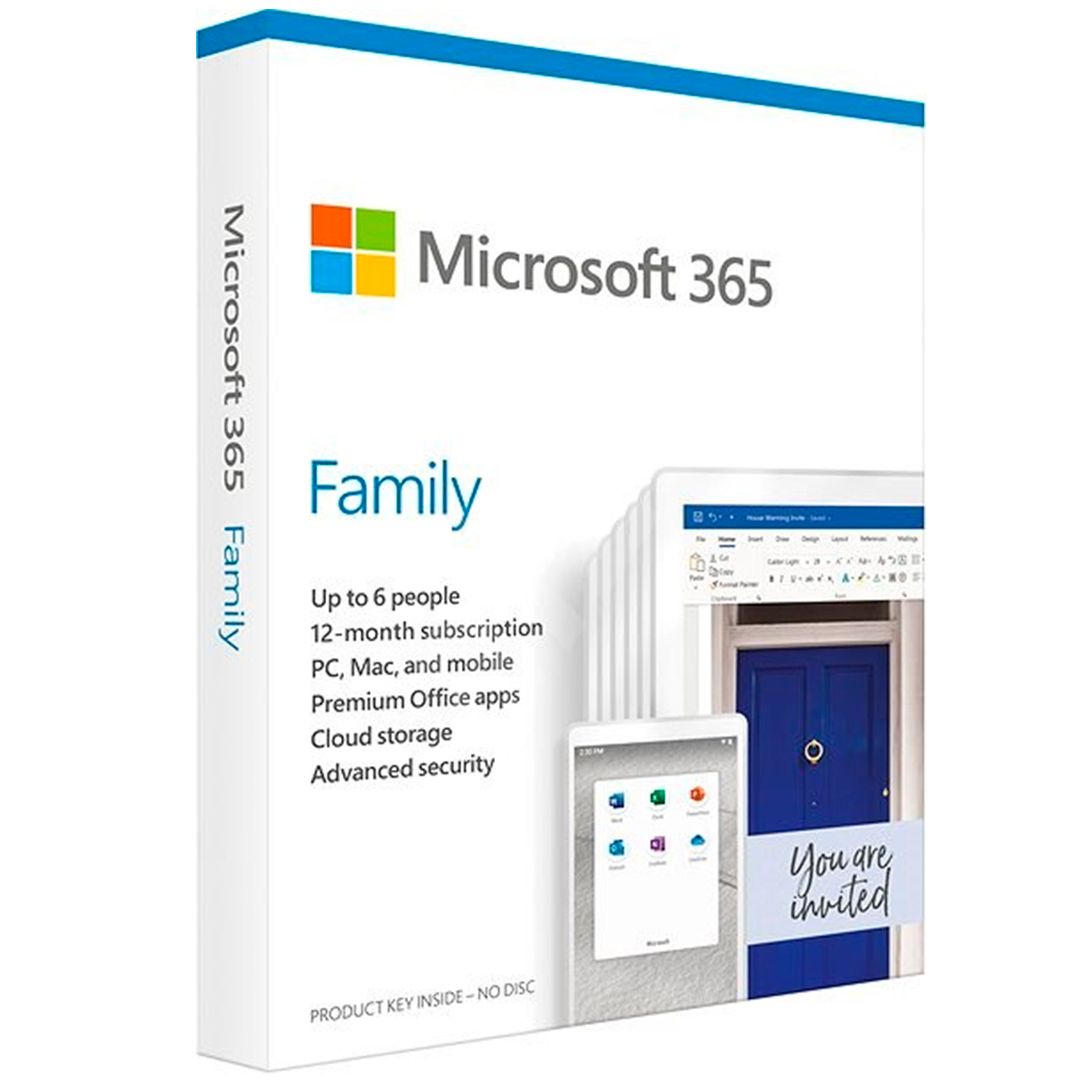 Microsoft 365 Family Купить Ключ