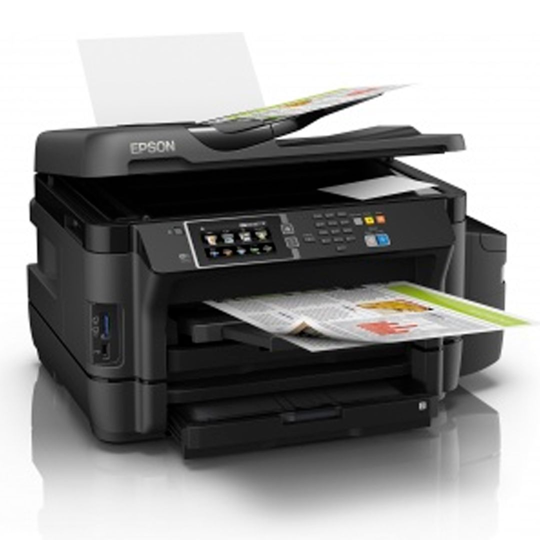 МФУ струйное цветное Epson L1455, А3+, 4800*2400, 32 стр/мин, без кабеля USB, Wi-Fi / Струйные №2