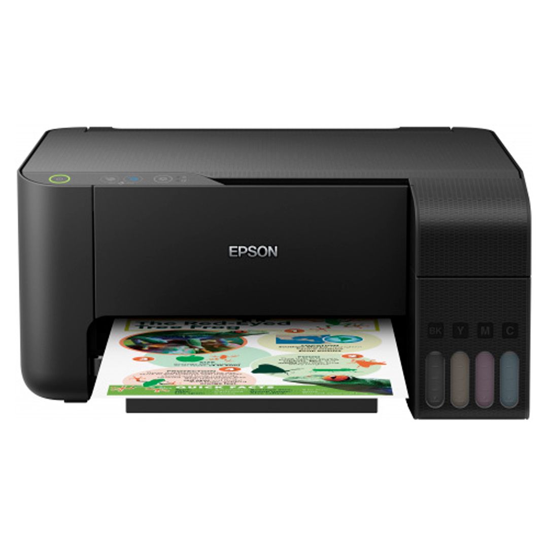 МФУ струйное цветное Epson L3100, А4, 5760*1440, 33 стр/мин, без кабеля USB, без АПД