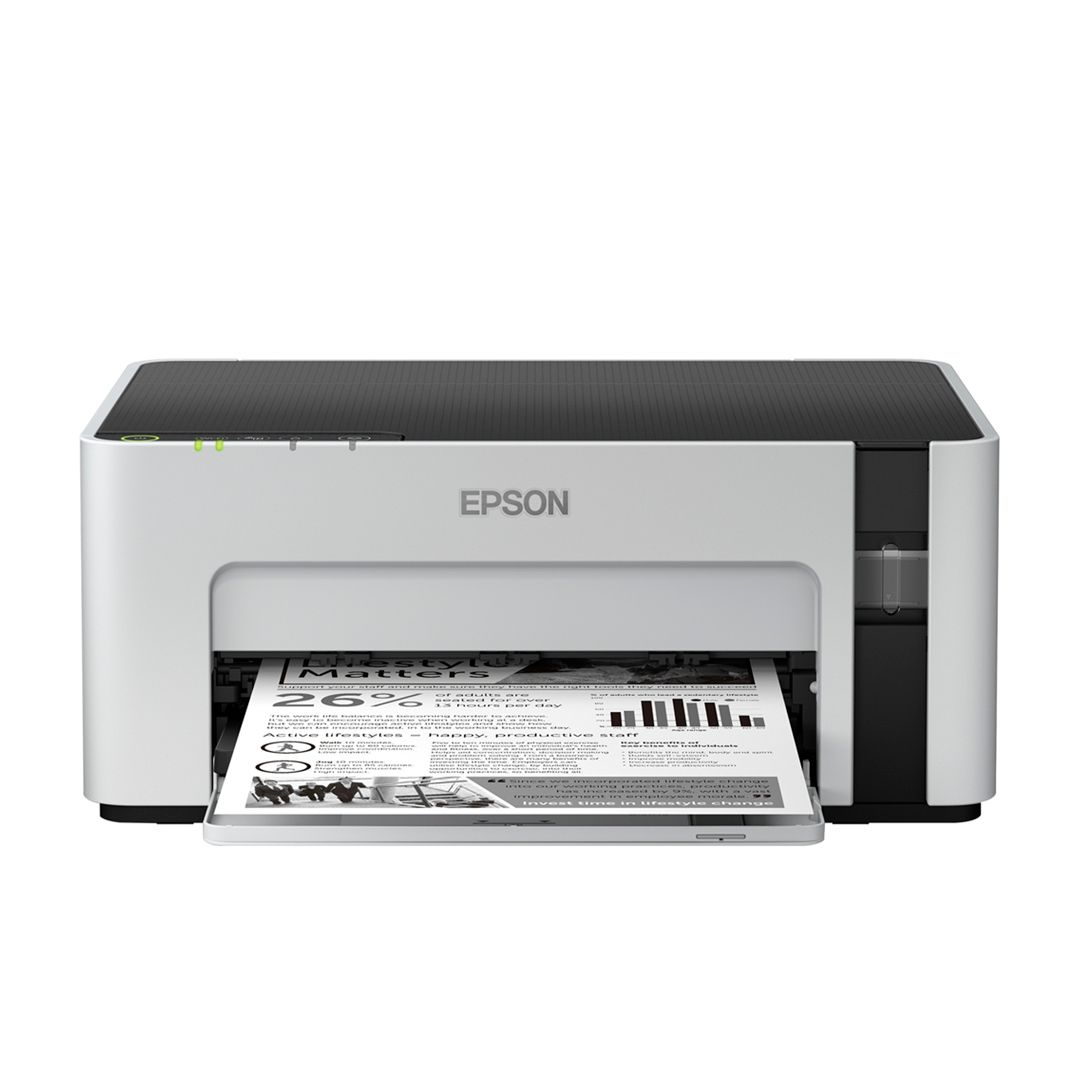 Принтер струйный монохромный Epson M1120, A4, 1440*720 dpi, 32 стр/мин, USB, Wi-Fi / Струйные