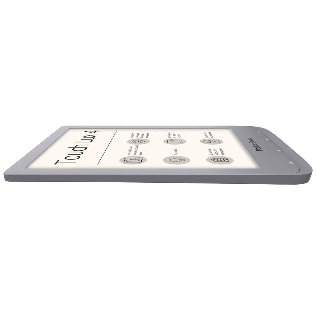 Электронная книга PocketBook Touch Lux 4, серая / Электронные книги №4