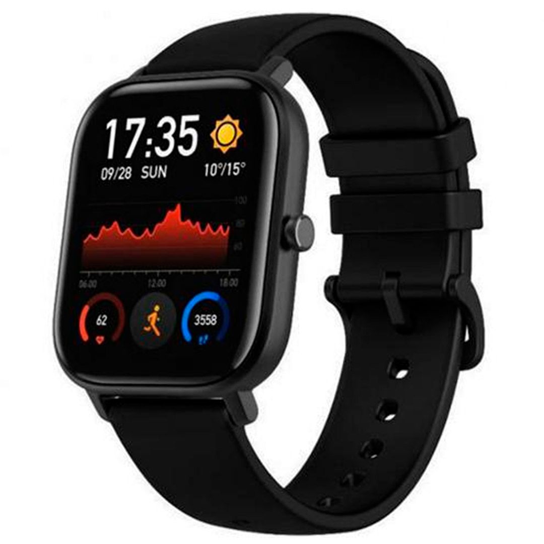 Смарт-часы Amazfit GTS A1914, 220 мАч, черный обсидиан / Фитнес браслеты, смарт часы