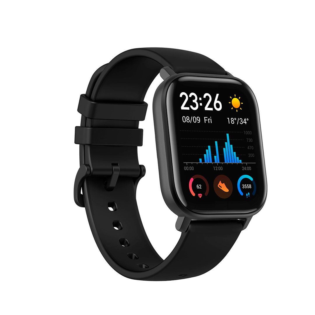 Смарт-часы Amazfit GTS A1914, 220 мАч, черный обсидиан / Фитнес браслеты, смарт часы №4