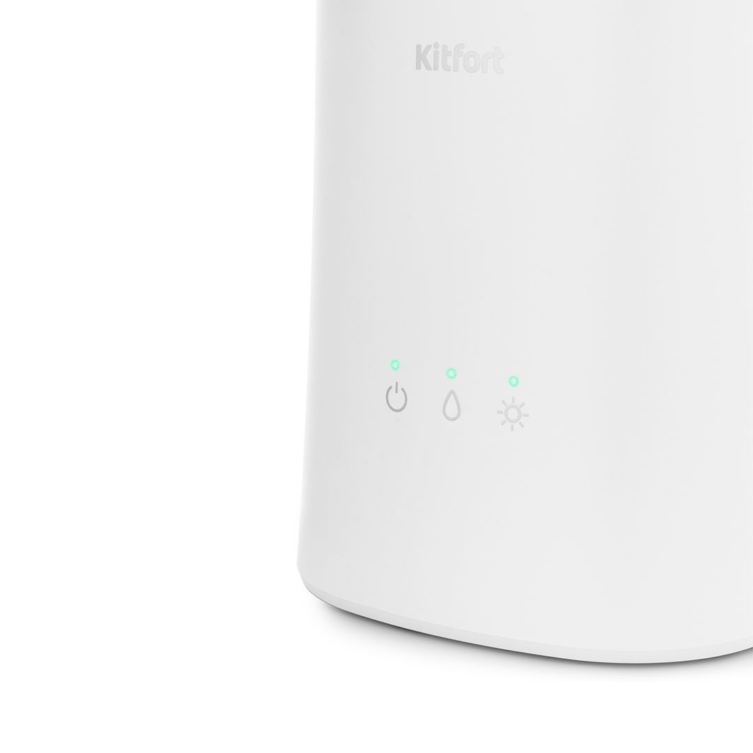 Увлажнитель воздуха Kitfort KT-2807, 4 л, мощность 37 Вт, площадь помещения 30 м², белый / Очистители и увлажнители воздуха №3