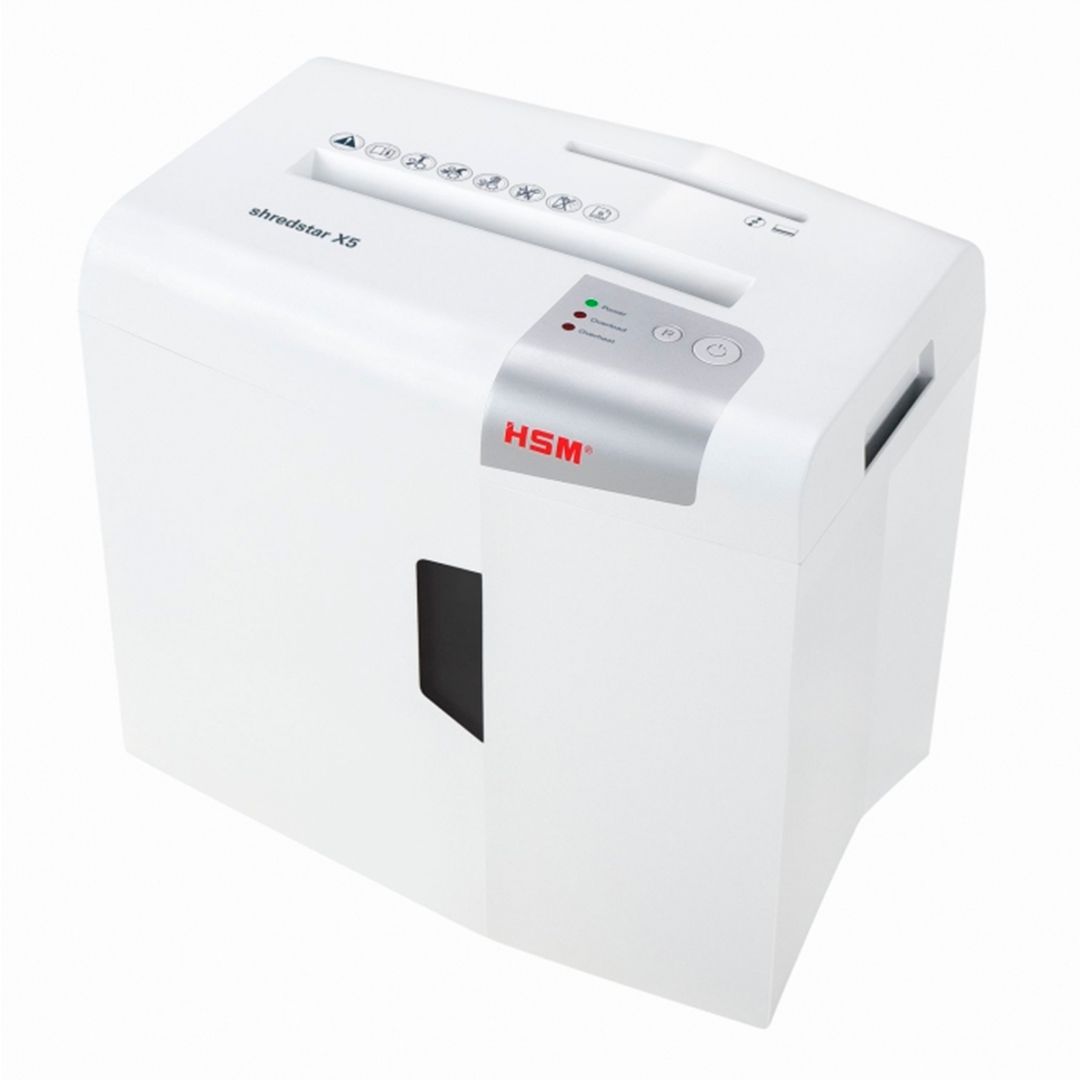 Уничтожитель документов HSM Shredstar X5, ("3" уровень секретности), 18 литров, 5 листов / Уничтожители документов №2