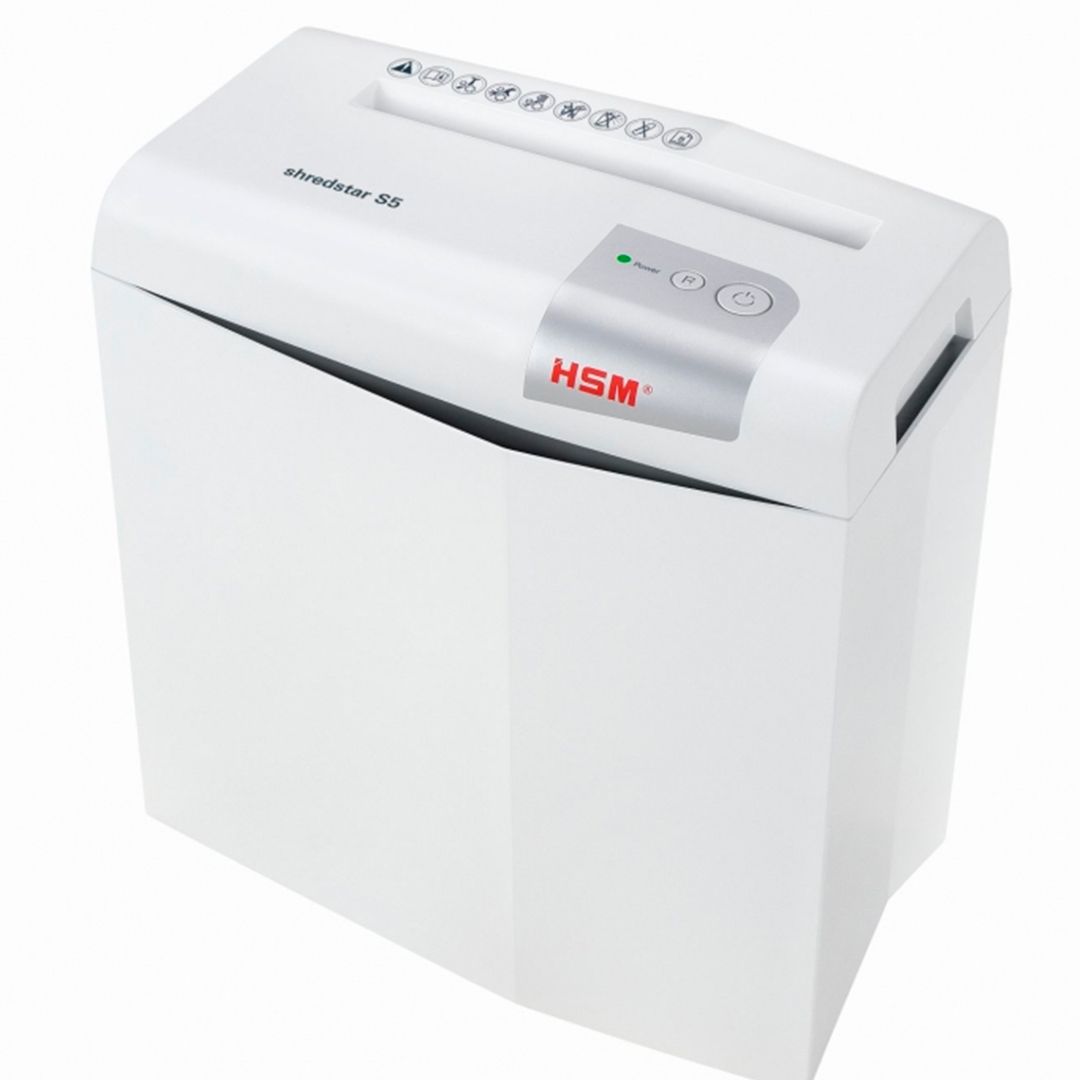 Уничтожитель документов HSM Shredstar S5, ("2" уровень секретности), 12 литров, 6 листов / Уничтожители документов