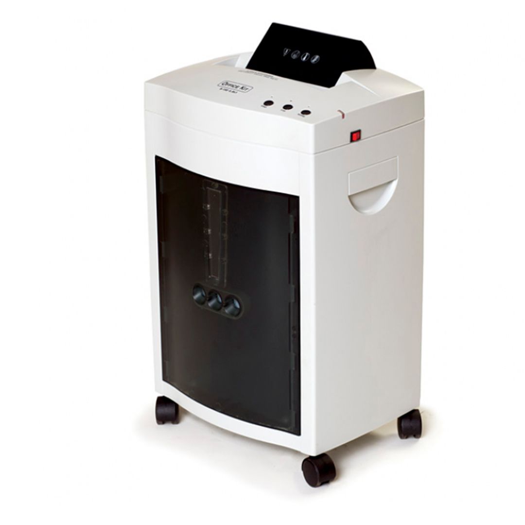 Уничтожитель документов Office Kit S150, ("6" ур. секрет.), 20 литров, 4 листов, фрагмент 0,8*1 мм / Уничтожители документов