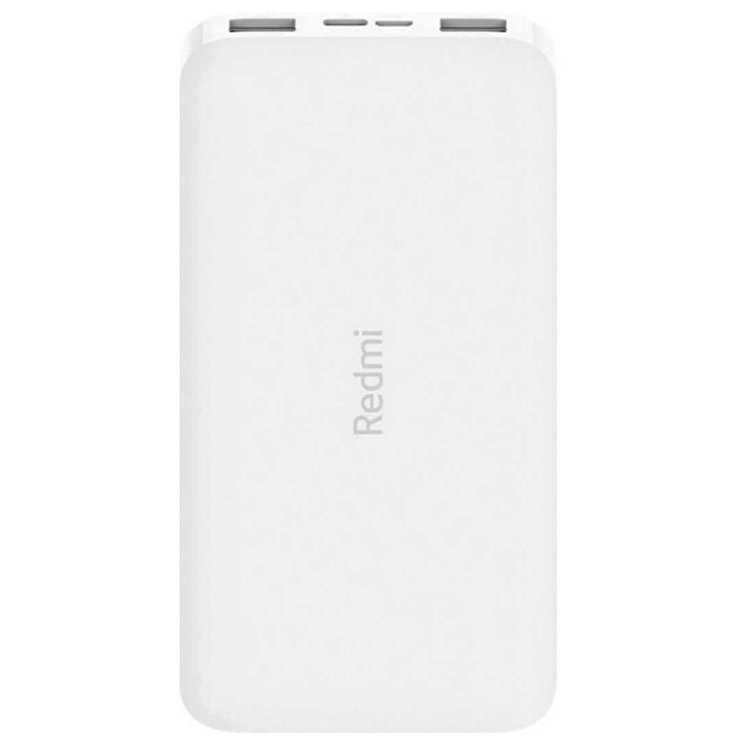 Портативное зарядное устройство  Xiaomi Redmi, 20000 mAh, напряжение 74 Вт, белое / Портативные зарядные устройства