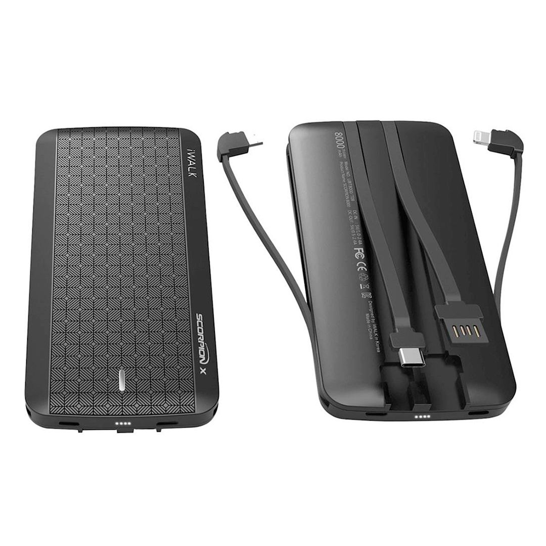 Портативное зарядное устройство iWalk UBT8000X, 8000mAh, 1 USB*5V 2.4A, черное / Портативные зарядные устройства №3