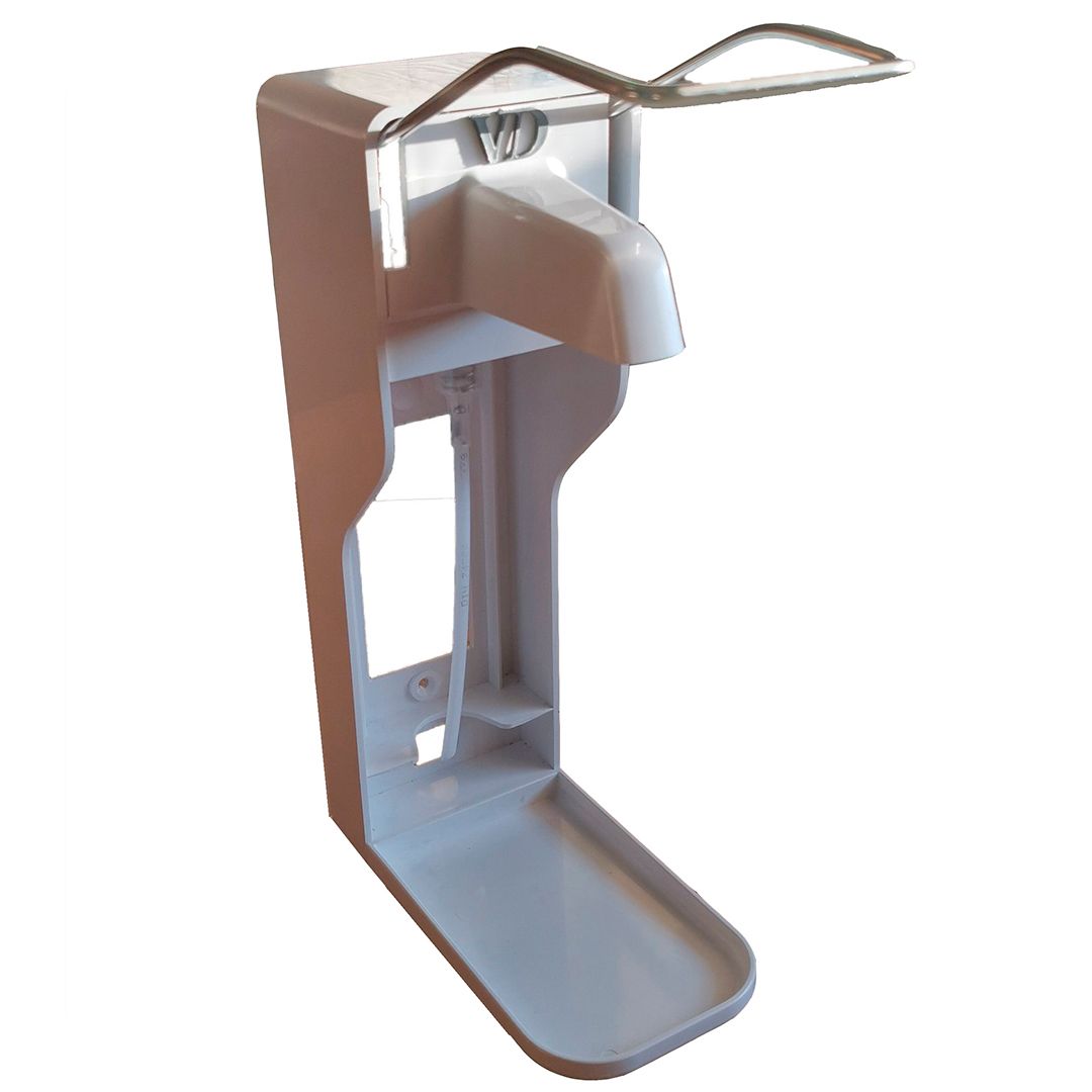 Диспенсер локтевой "VD", для антисептика, настенный, пластик, 1000 мл, белый / Диспенсеры для жидкого мыла №2