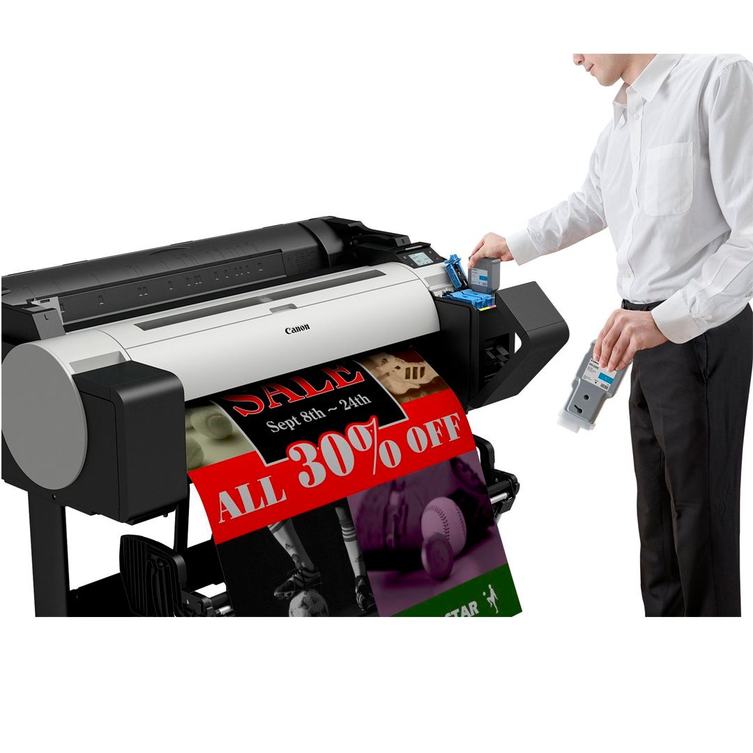 Плоттер Canon ImagePROGRAF TM-300, A0, 2400*1200 dpi, USB, Ethernet, Wi-Fi / Лазерные монохромные №4
