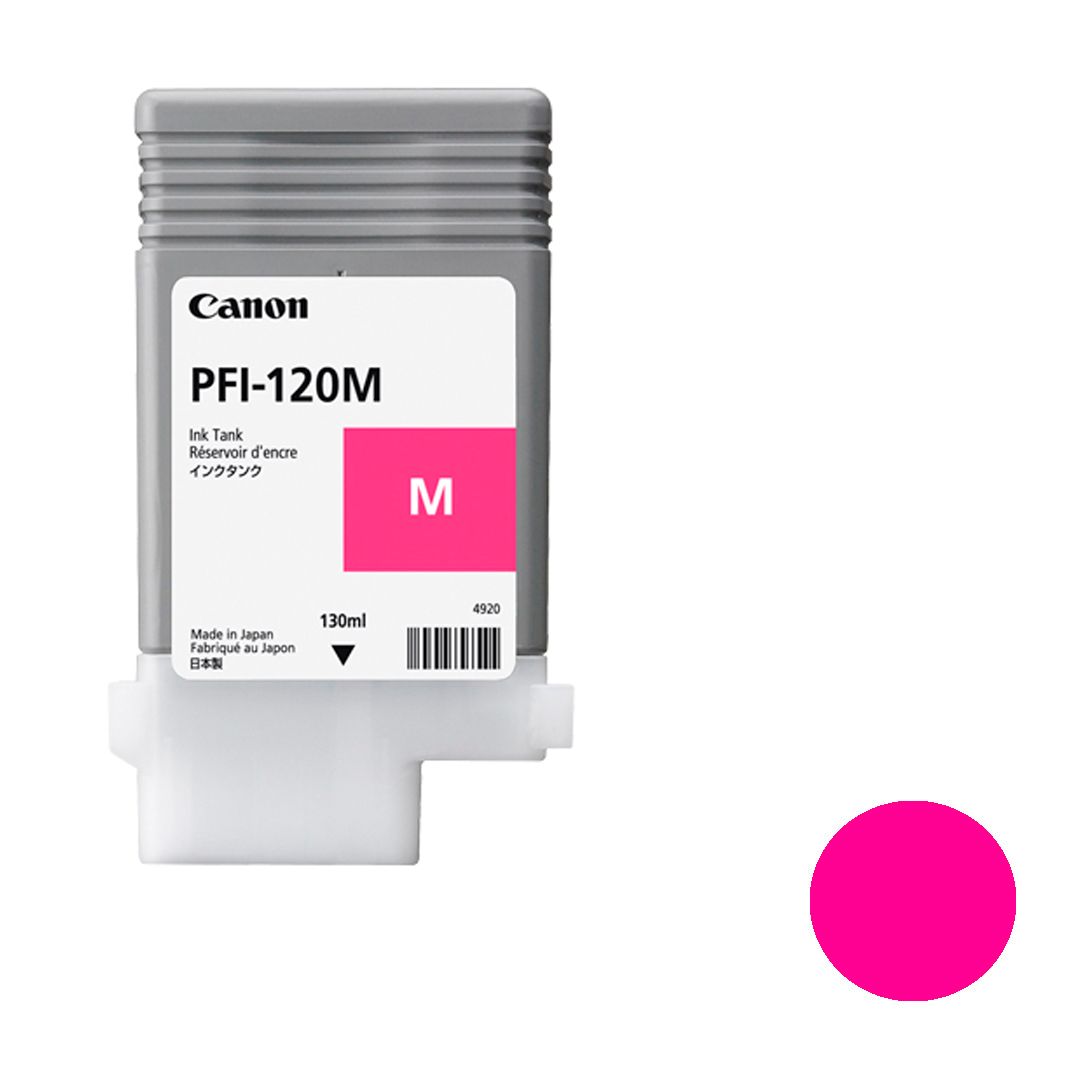 Картридж оригинальный Canon PFI-120M imagePROGRAF TM-200/205/300/305, пурпурный, 130 мл / null oe.kz Картридж оригинальный Canon PFI-120M imagePROGRAF TM-200/205/300/305, пурпурный, 130 мл / null