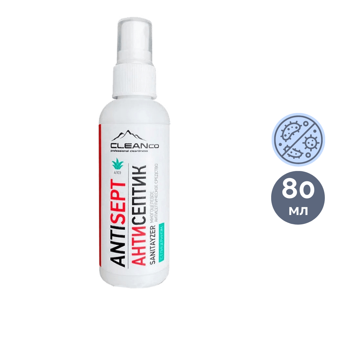 Қолға арналған антисептик ANTISEPT, 80 мл / Антисептиктер
