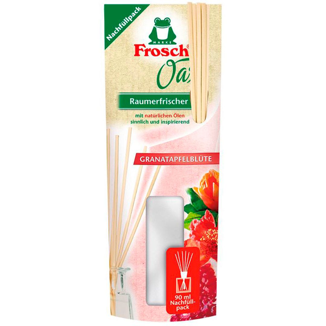 Освежитель воздуха Frosch "Цветы граната", 90 мл, запаска / Освежители воздуха
