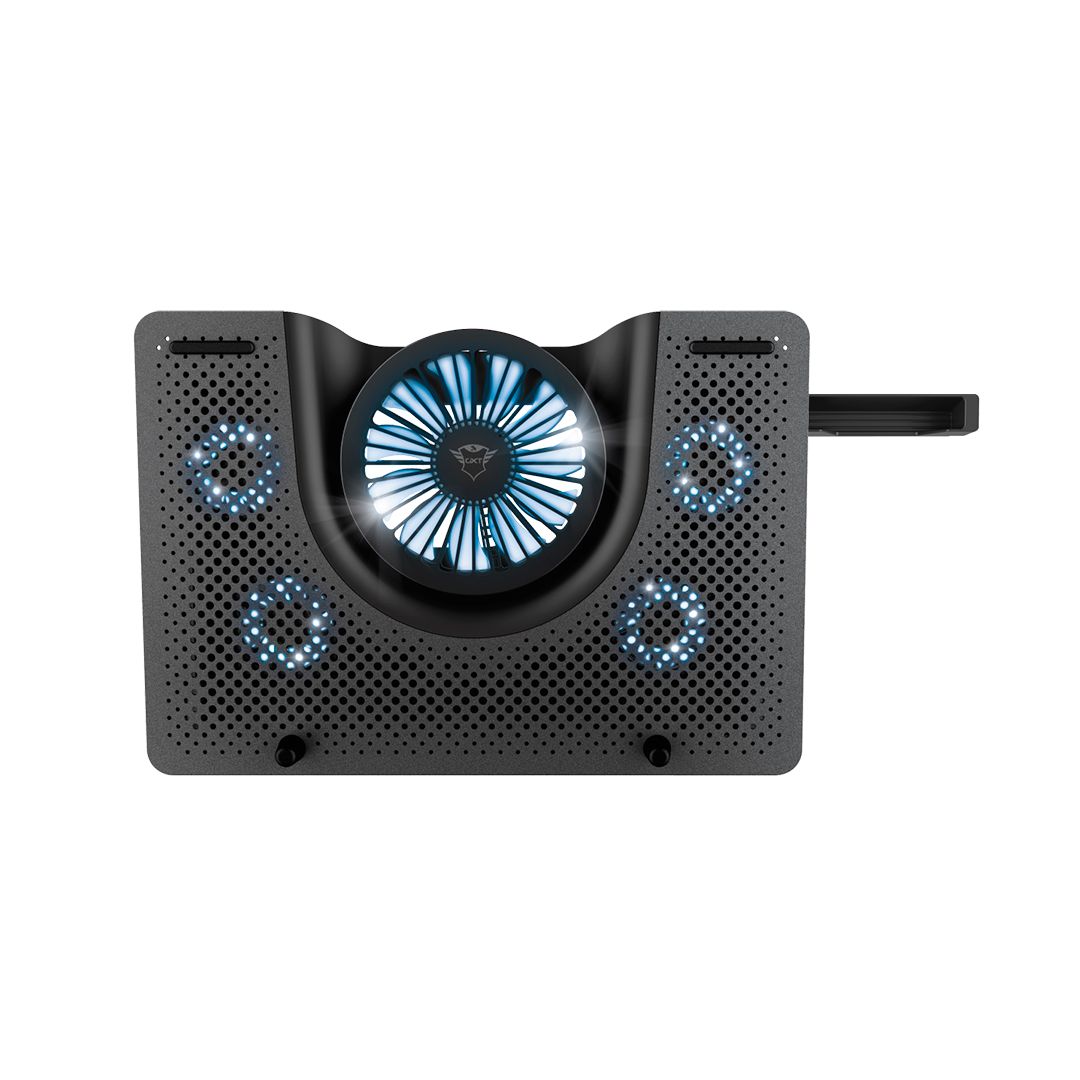 Подставка для ноутбука Trust "GXT 1125 Quno", USB порт, 17.3", черная / Подставки для ноутбуков №3
