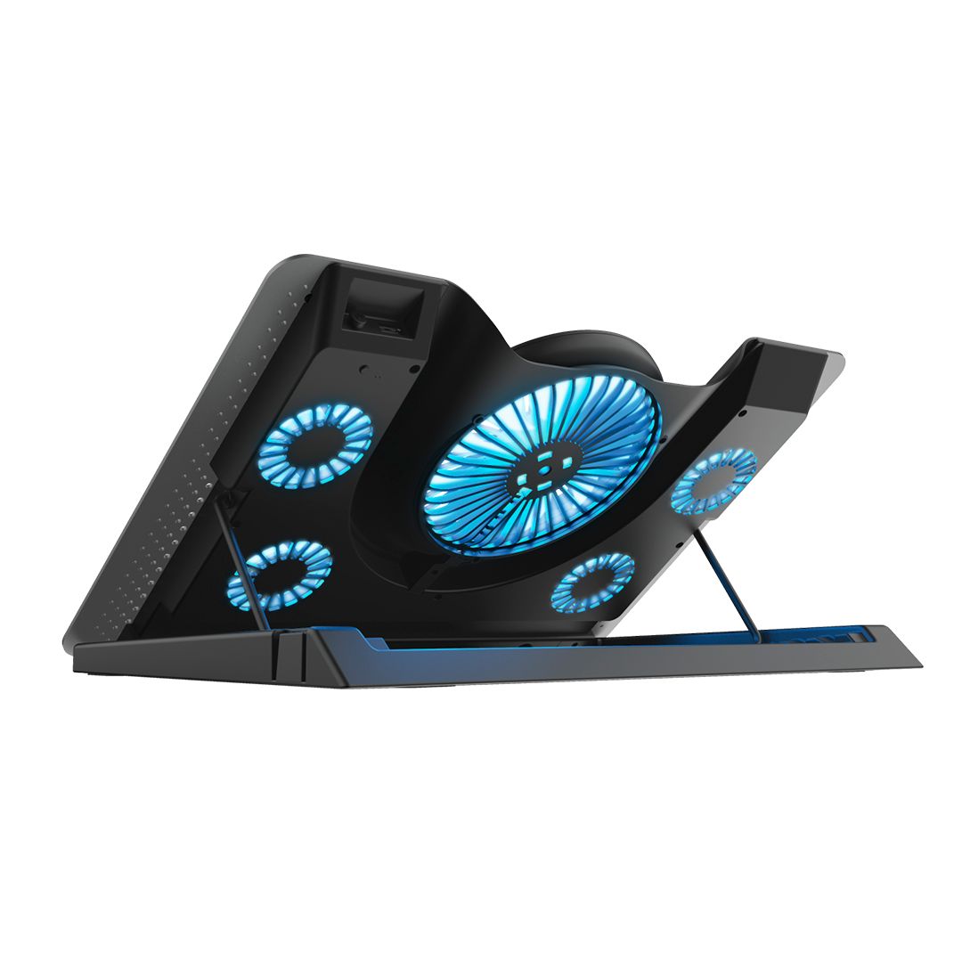 Подставка для ноутбука Trust "GXT 1125 Quno", USB порт, 17.3", черная / Подставки для ноутбуков №4