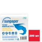 Салфетки для настольного диспенсера Sunpaper Professional, 1-слойные, 200 шт., белые