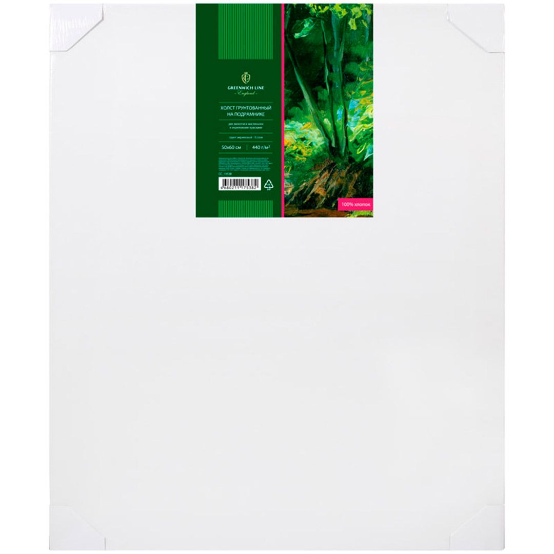 Холст на подрамнике Greenwich Line, размер 50*60 см, хлопок, крупное зерно / Холст на подрамнике oe.kz Холст на подрамнике Greenwich Line, размер 50*60 см, хлопок, крупное зерно / Холст на подрамнике