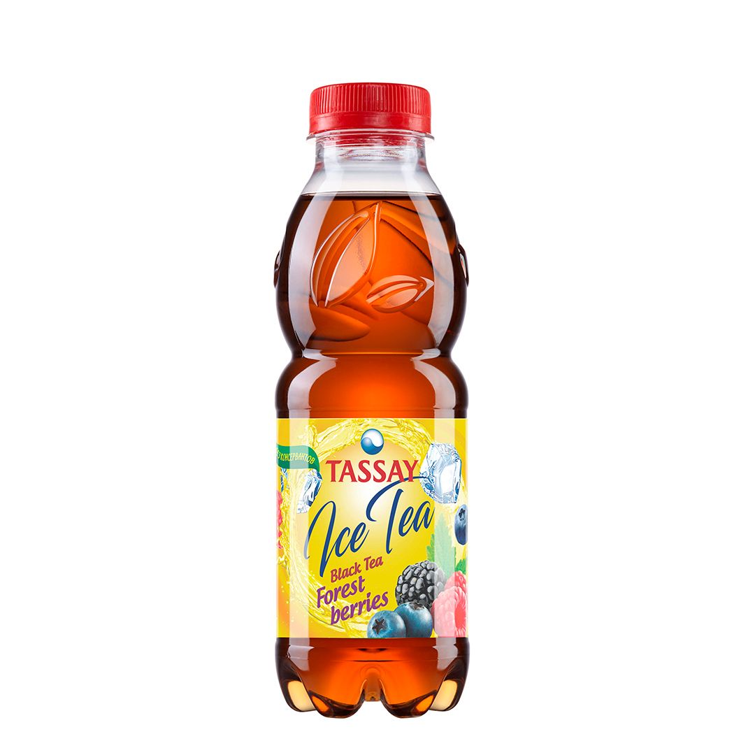 Напиток Tassay "Ice Tea" лесные ягоды, 0,5 л, бутылка / Напитки и энергетики