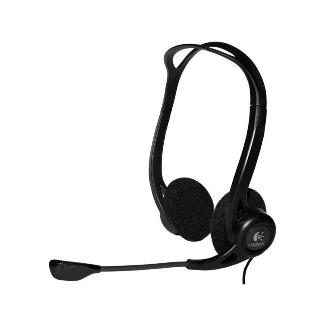 Гарнитура Logitech 960, диапазон частот 100-10000 Гц, черная / Гарнитуры oe.kz Гарнитура Logitech 960, диапазон частот 100-10000 Гц, черная / Гарнитуры