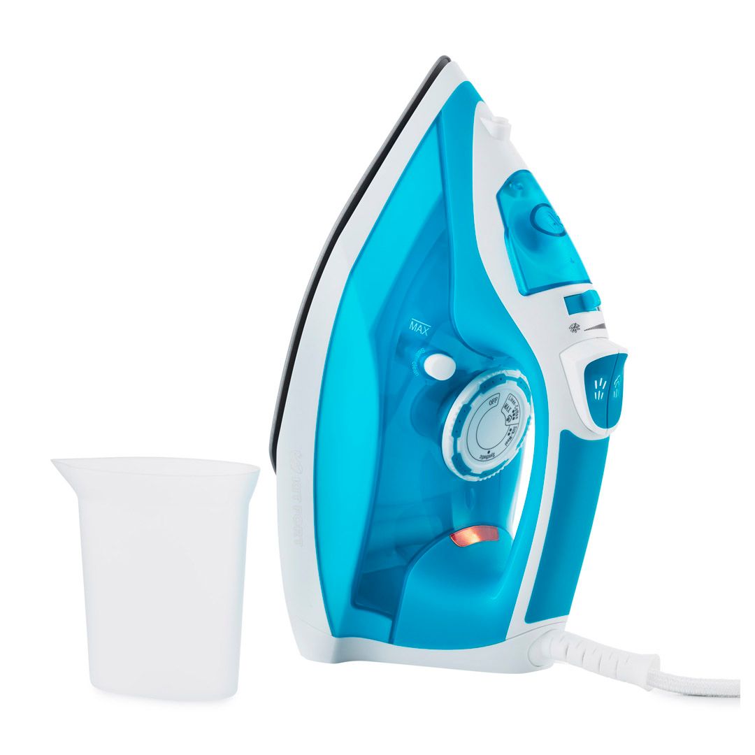 Утюг Kitfort KT-2601, мощность 2200 Вт, резервуар 350 мл, керамическая подошва, синий / Уход за одеждой №3