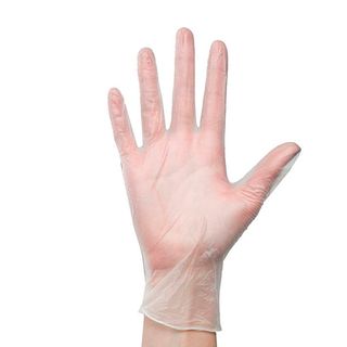 Винилді қолғаптар, өлшемі M, мөлдір, 100 дана/қапт / Медициналық қолғаптар