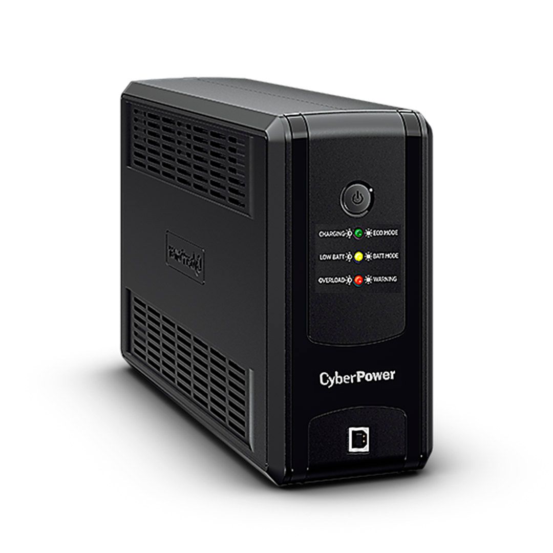 ИБП CyberPower UT850EG, 850ВА/425Вт, 3 розетки, черный / Источники бесперебойного питания