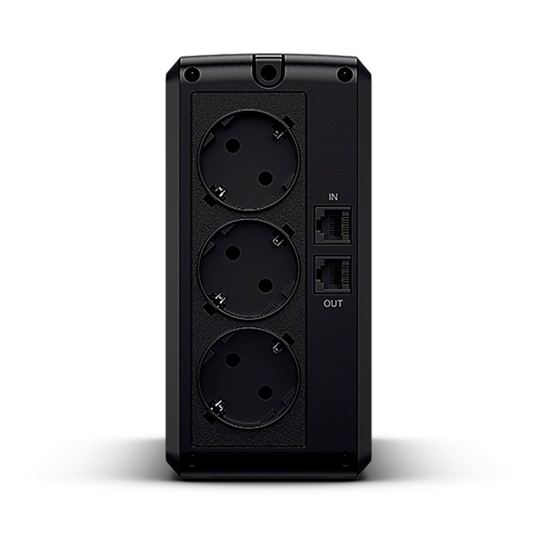 ИБП CyberPower UT850EG, 850ВА/425Вт, 3 розетки, черный / Источники бесперебойного питания №3