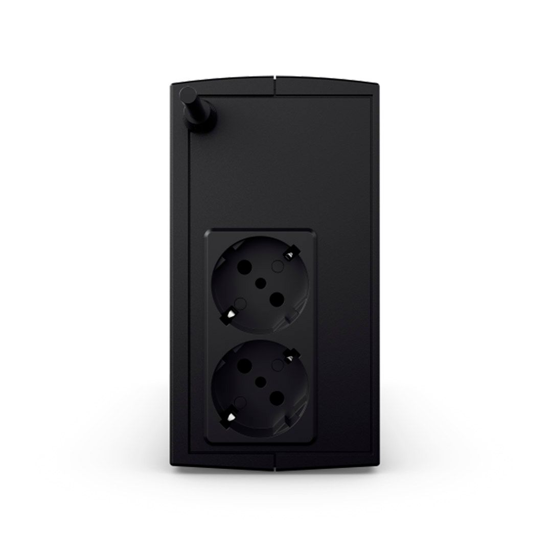 ИБП CyberPower UTi675E, 675ВА/360Вт, 2 розетки, черный