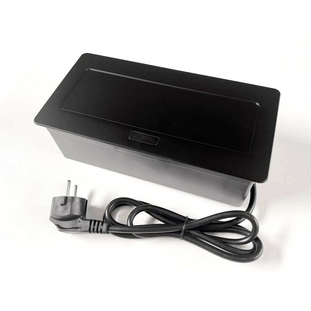 Үстел боксы Shelbi STG-6M-3S-B, 3 розетка 200B, сымы 1,5м, қара / Желілік сүзгілер №2