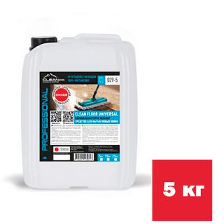 Әртүрлі еден беттерін жуғыш сұйықтық Cleanco "Cleanfloor Universal", 5 кг / Кәсіби химия