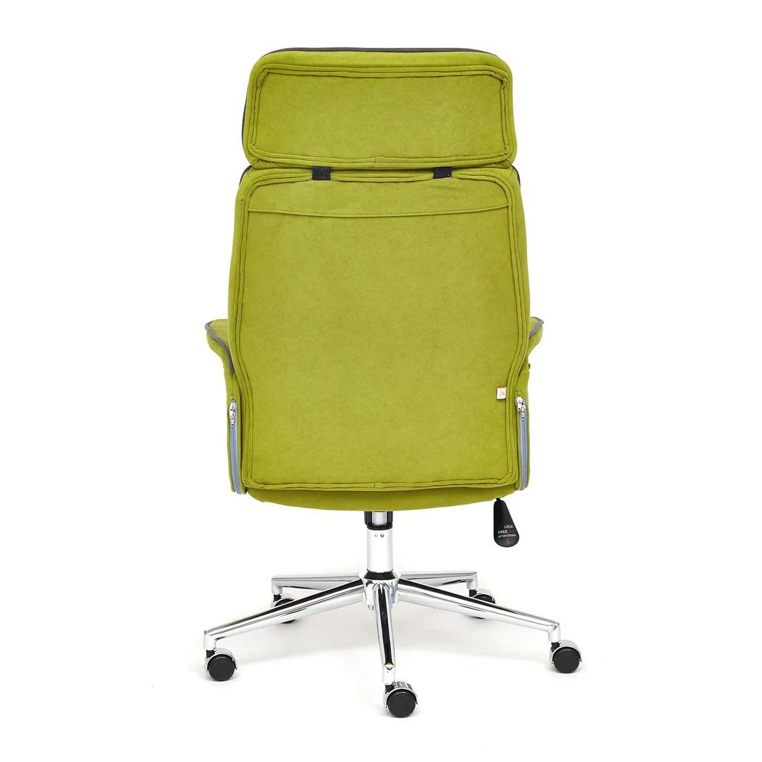 Кресло для руководителя Charm, флок, зеленое / Кресла для руководителей №5