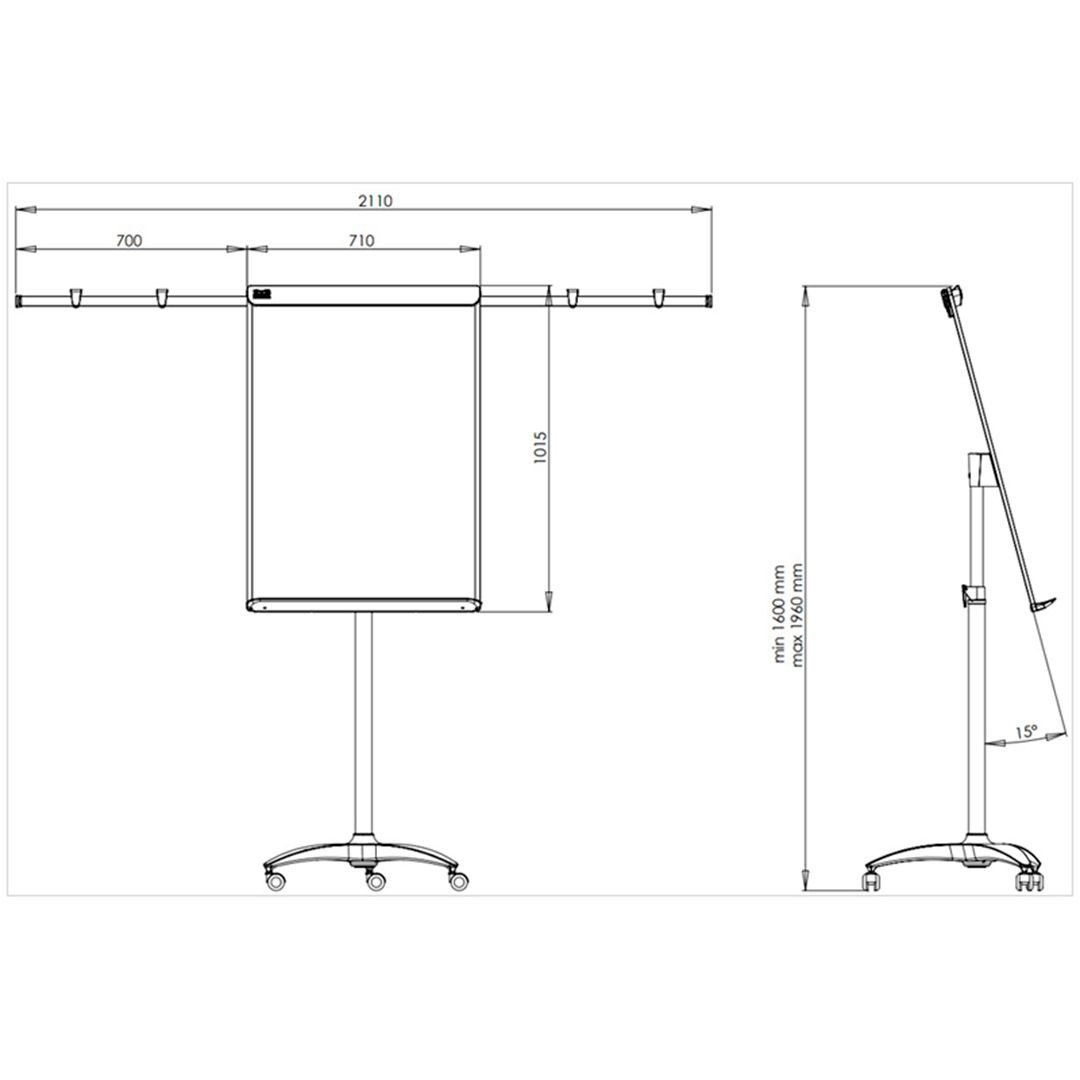 Флипчарт Berlingo "Premium", размер 70*100 см, боковые держатели, 5 колес, полочка для аксессуаров / Доски-флипчарты №5 oe.kz Флипчарт Berlingo "Premium", размер 70*100 см, боковые держатели, 5 колес, полочка для аксессуаров / Доски-флипчарты №5