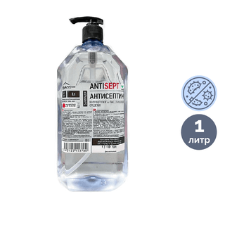 Антисептикалық сұйықтық ANTISEPT, 1 л / Антисептиктер