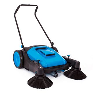 Сыпырғыш машина Gadlee GTS 700 (920), тазалау ені - 920 мм, көлемі - 40 л, көк / Кәсіби техника